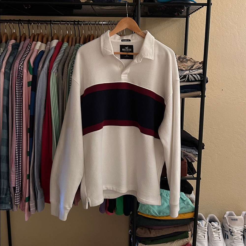 Hollister Rugby Polo Sweater